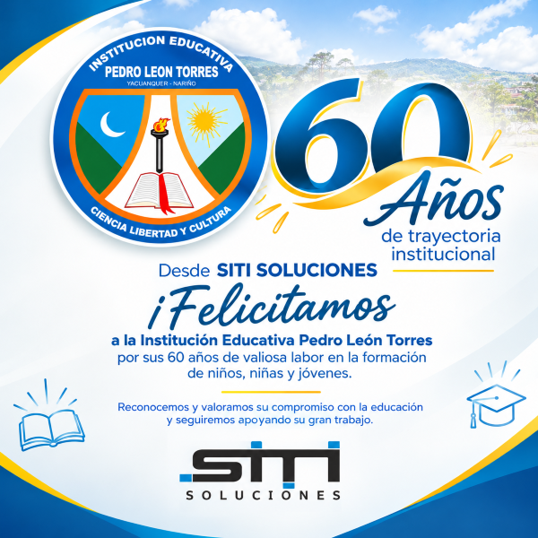 60 años IE Pedro Leon Torres